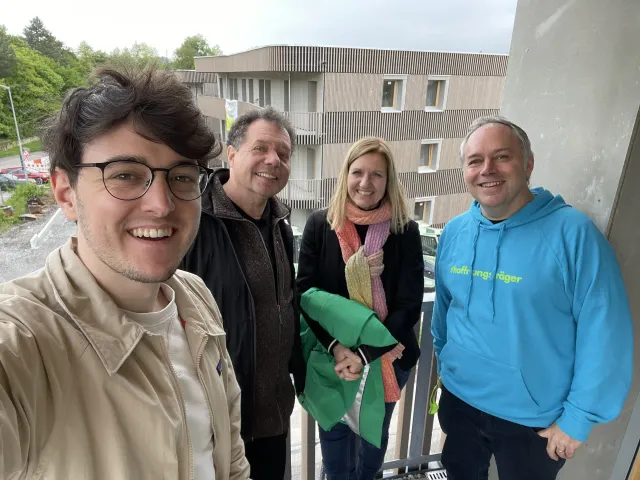 Gudula Achterberg MdL besucht den Grünen Kreisverband Hohenlohe