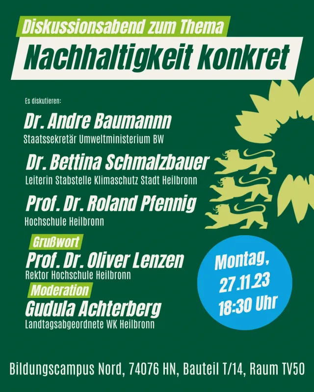 Nachhaltigkeit konkret