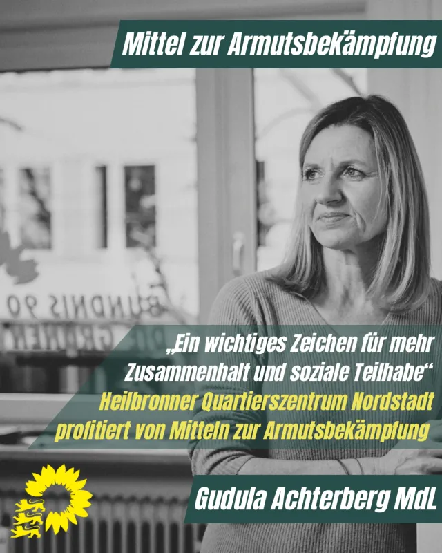 <strong>Heilbronner Quartierszentrum Nordstadt profitiert von Mitteln zur Armutsbekämpfung</strong>