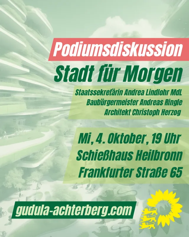 Podiumsdiskussion | Stadt für Morgen