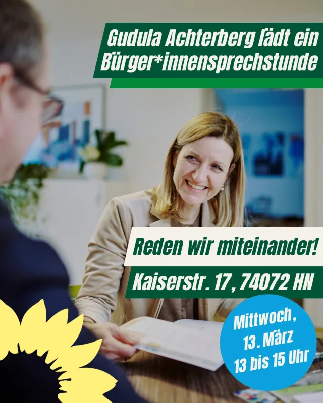 Mit MdL Gudula Achterberg im Gespräch