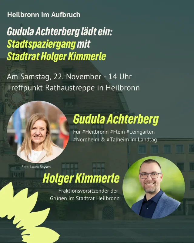 Stadtspaziergang mit Holger Kimmerle