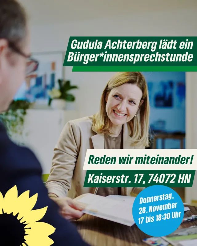Mit MdL Gudula Achterberg im Gespräch
