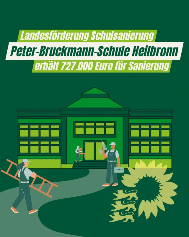 Schulsanierung – Heilbronn ist dabei