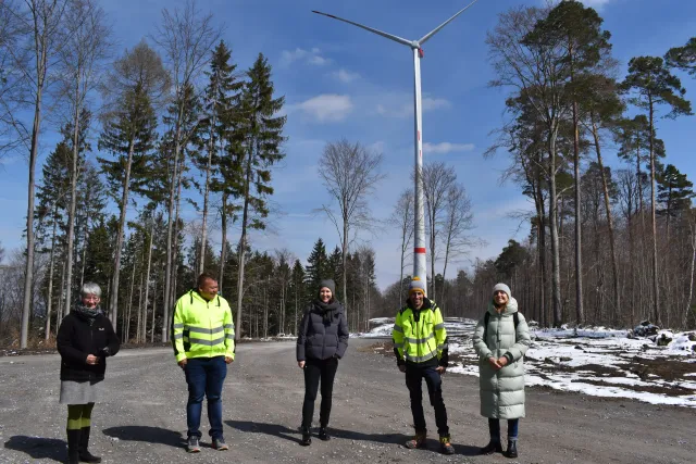 Im Bürgerwindpark Bretzfeld-Obersulm geht’s rund