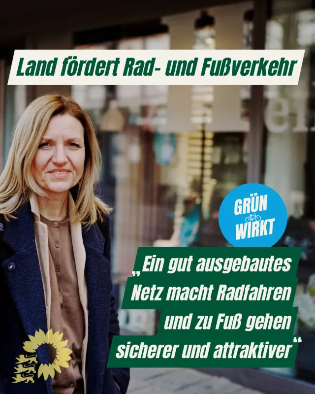 Aktiv mobil: Land fördert Rad- und Fußverkehrsprojekte in der Region