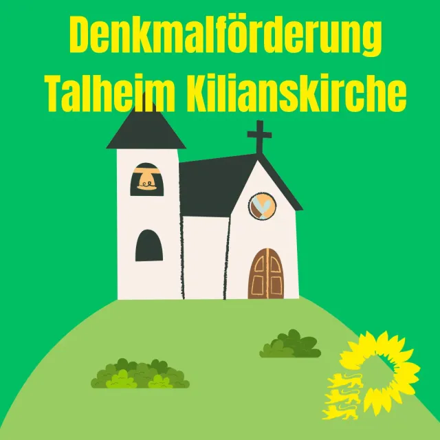 Denkmalförderung für Kilianskirche Talheim
