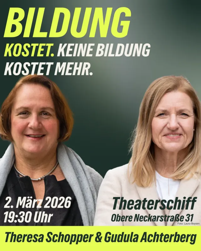 Bildung kostet. keine Bildung kostet mehr.