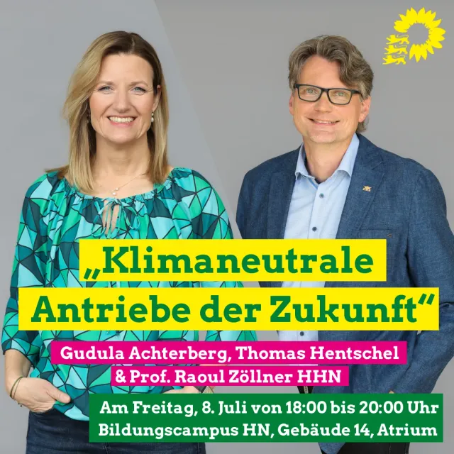 Grüne Landespolitiker*innen zu Gast an der Hochschule